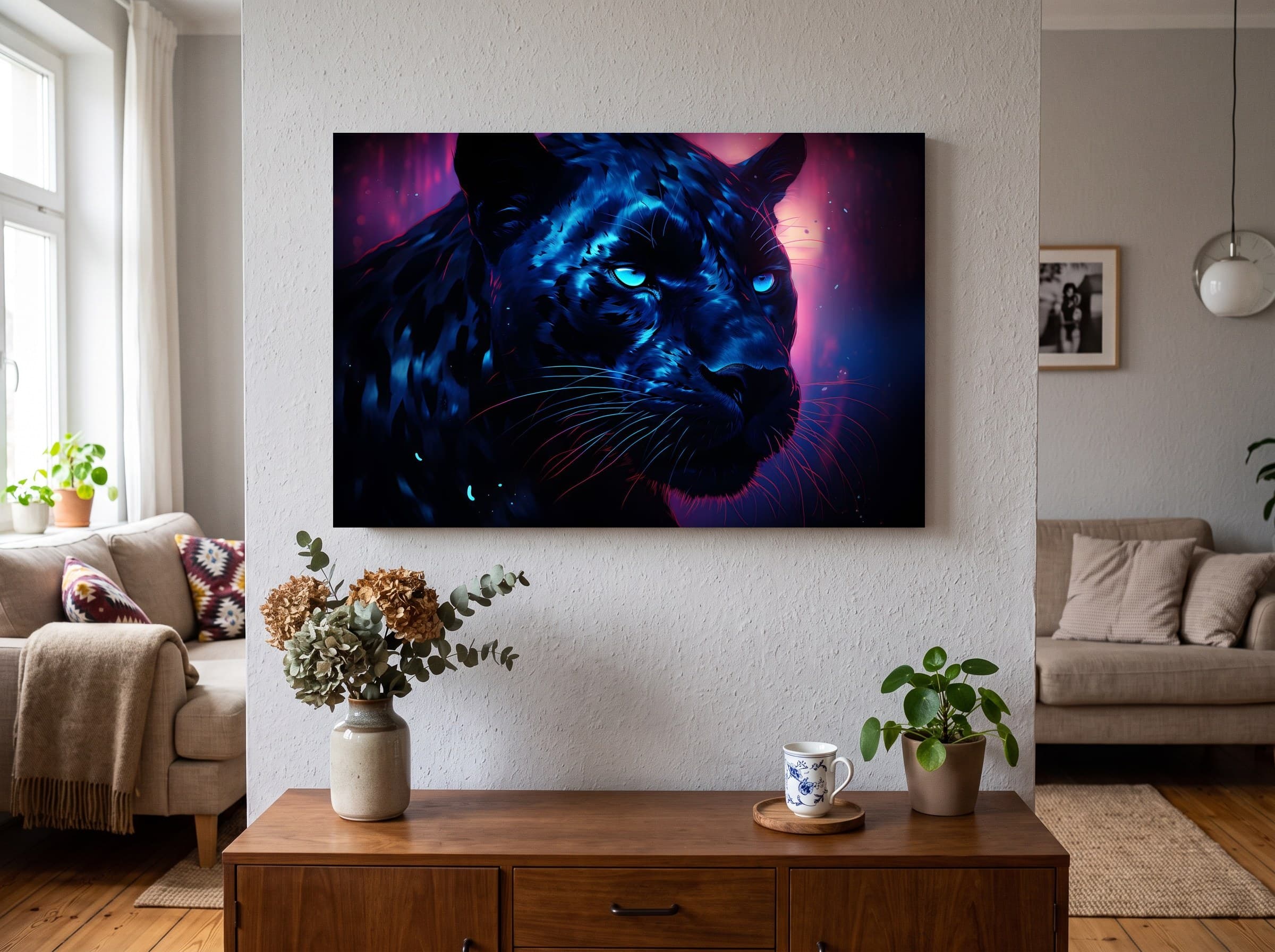 Wandbild-Mockup