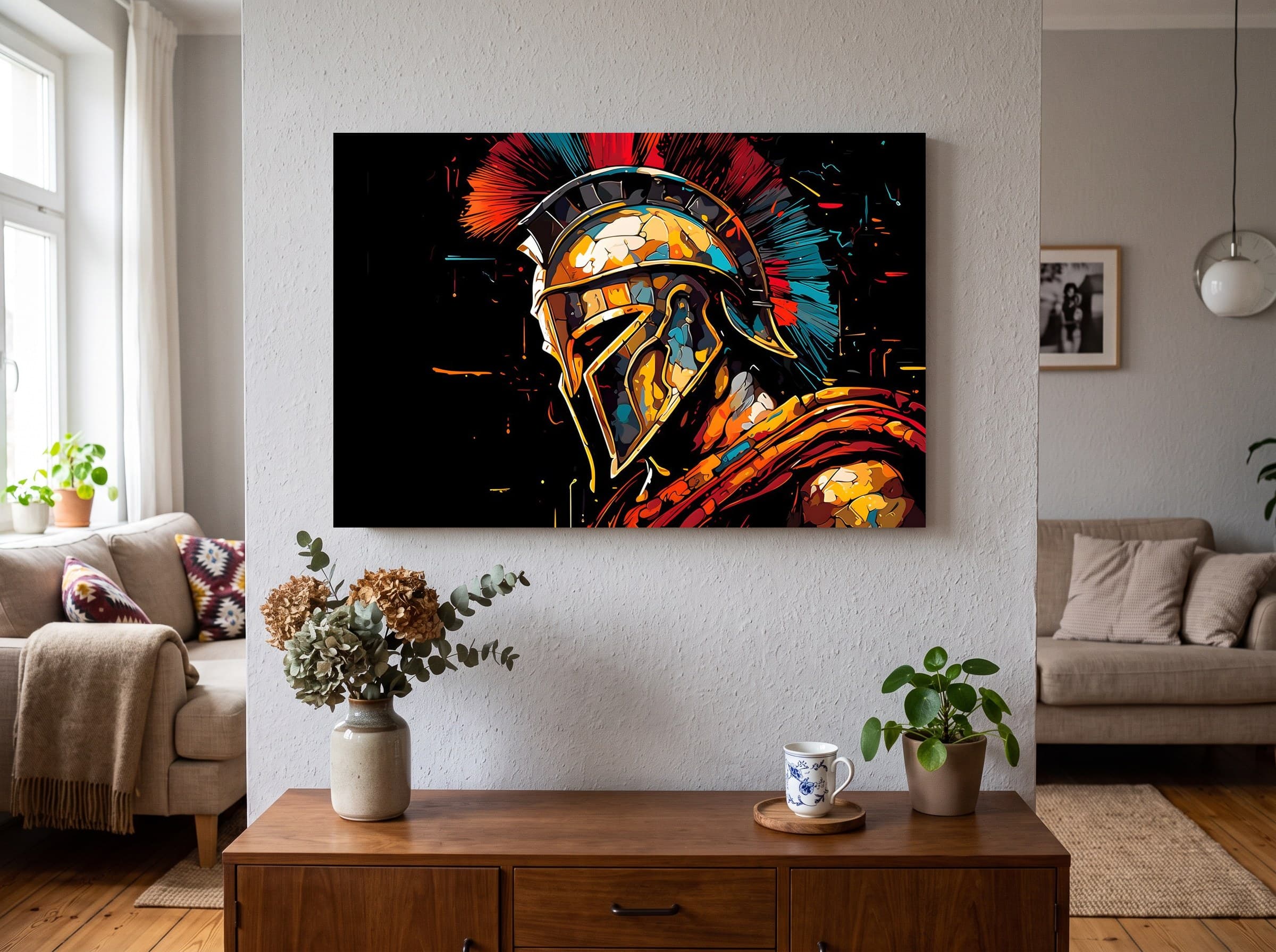 Wandbild-Mockup