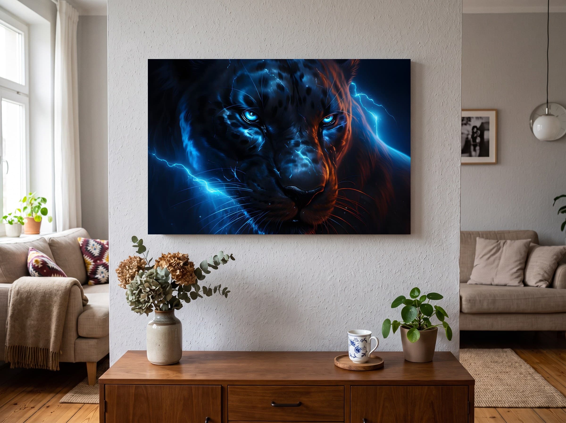 Wandbild-Mockup