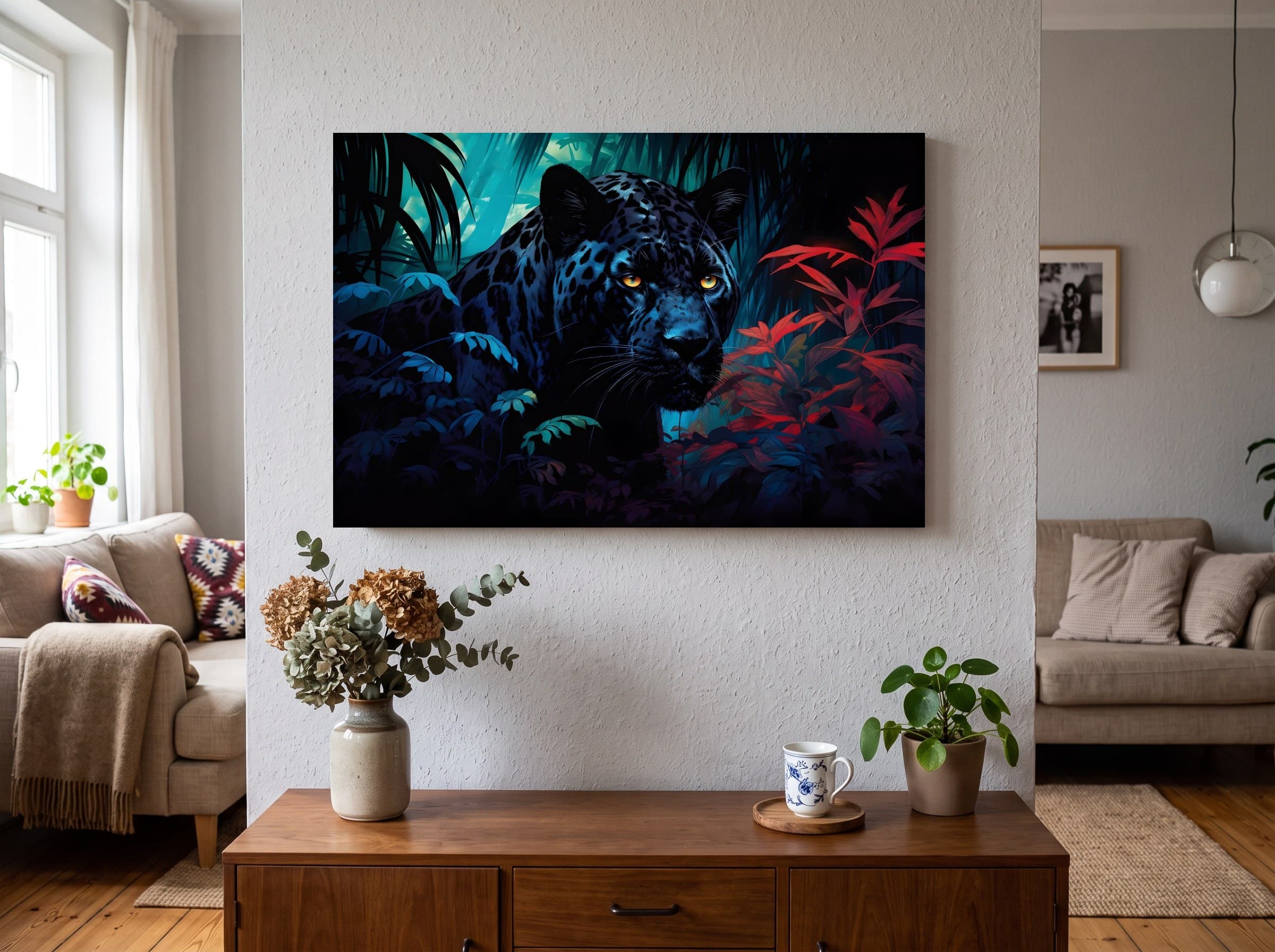 Wandbild-Mockup