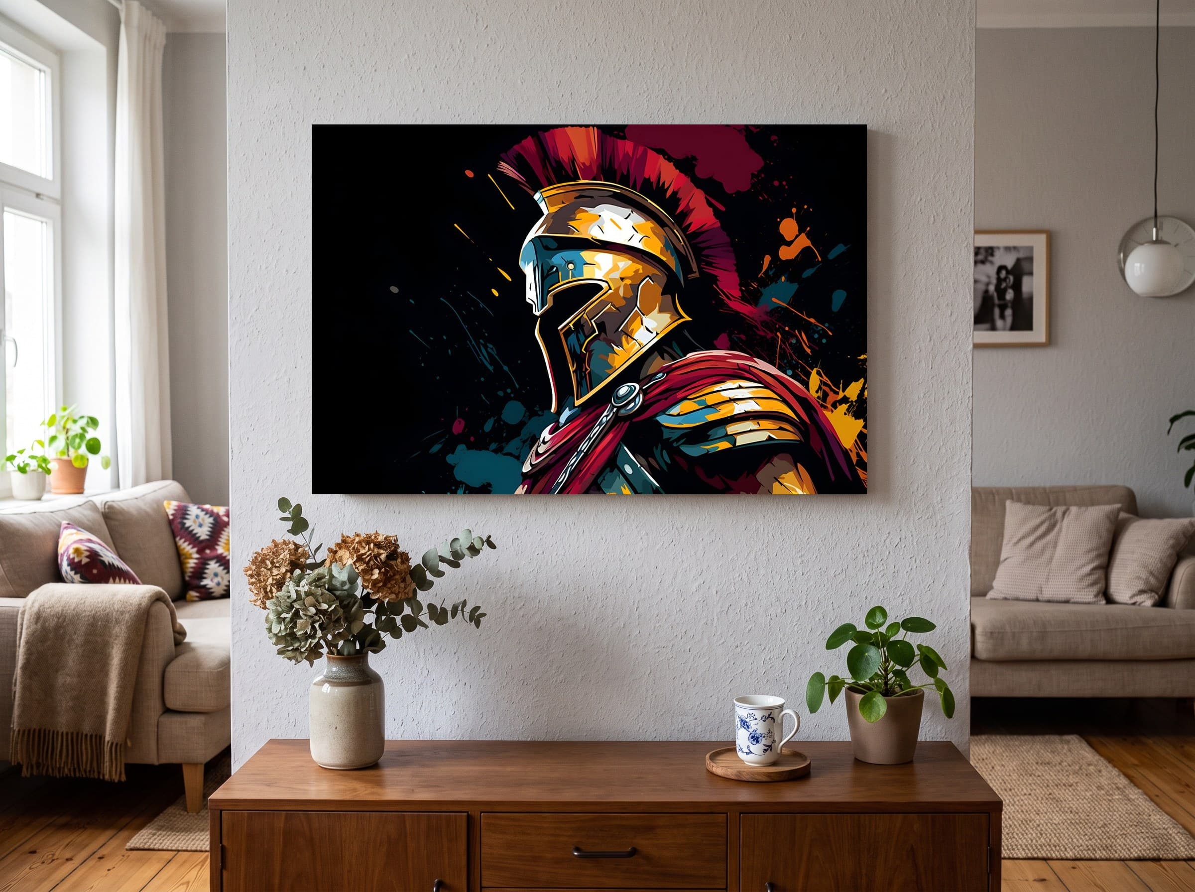 Wandbild-Mockup